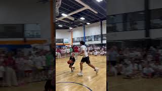 Jaime was not taking it easy on these campers 😂 #nba #basketball #camp #miami