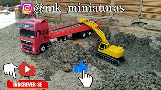 fazendo uma nova ponte #miniaturasdecaminhão #miniaturas #minis