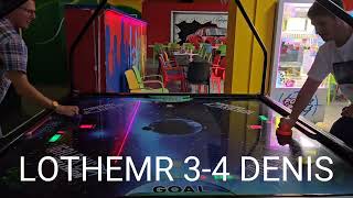 2° Partita del torneo di Air Hockey 2024 Best of 3 con Denis