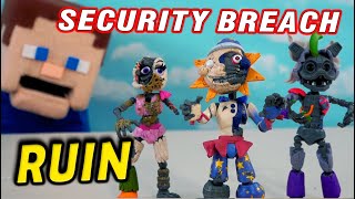 FNAF Five Nights at Freddy's Funko Security Breach Ruin Articulated Figures 2024