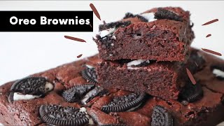 How to make the most Delicious Oreo Brownies 🤩😋😋 كيفية تحضير ألذ براوني بالأوريو