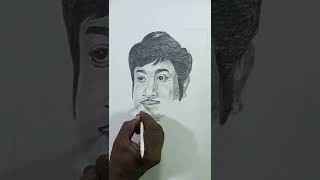 Sivajiganesan || #shorts #nadikar thilagam #youtubeshorts #trending # pencil shading #puthaiyal