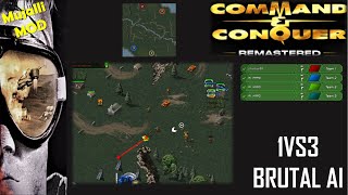 /Command & Conquer Remastered/ (Skirmish) 1VS3 BRUTAL AI  I Footprint I