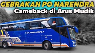 Eks STJ juga ⁉️PO NARENDRA kembali lagi utk angkut arus mudik tp STJ kok gk masuk❓