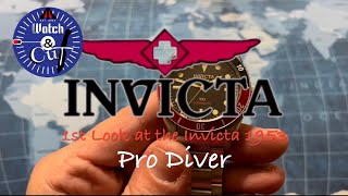 First look at the Invicta Pro Diver 1953 plus how to resize the bracelet