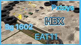 pxtoys 9302 vs hbx 16889 vs sg 1602 vs eachine eat 11 link de Los mejores coches rc 2024