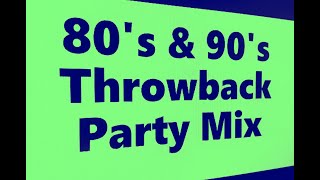 80's & 90's Throwback Party Mix - DJ 9T9 - Groove 99.3 #dj #oldschool #throwback