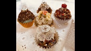 Mini cupcake case baubles, mini Xmas decorations #100thingschallenge number 27