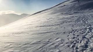 Spindrift on Schiehallion