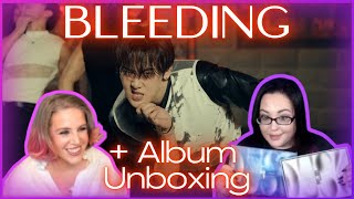 YOON SAN-HA - 'BLEEDING' Performance Video + Album Unboxing | K-Cord Girls Reaction