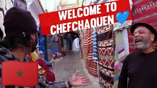 Indian 🇮🇳 exploring CHEFCHAOUEN | Blue Pearl 💙 | Morocco