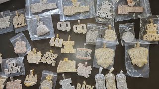 Visual of some of driptalkjewelry pendants