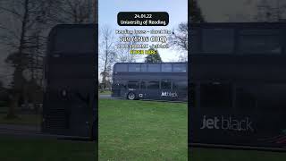 [Reading buses] jetblack bus 789 at the University of Reading, super kickdown! #shorts