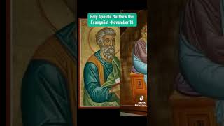 Apostle Matthew the Evangelist-November 16