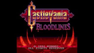 Castlevania: Bloodlines [Sega Genesis]