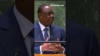 Le président sénégalais Macky SALL se prononce sur la tendance des coups d'Etats en Afrique.