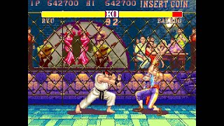 1080p 60 HD Street Fighter II' Champion Edition Arcade One Credit Clear