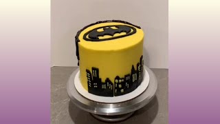 Batman birthday cake | #Batmancake #cake #shorts