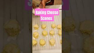 Baking Cheese Scones #scone #sconesrecipe