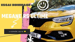 Essai Mégane RS ULTIME "Une Page se Tourne"