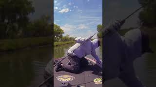 Rudely Interrupted by my Friend #fishing #bassfishing #bass #gonefishing #fishingshorts