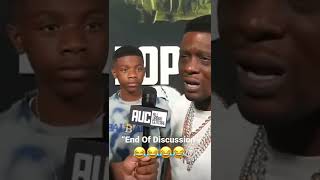 Lmao Boosie “End of Discussion”😂😂😂 #viral #shorts #youtubeshorts