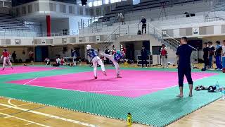 SPARRING SESSION Sofiane and Bianca Taekwondo stage Corée