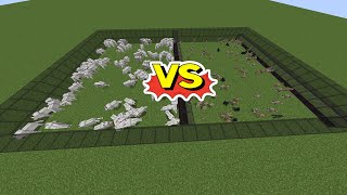 100 KURT VS 100 KATİL TAVŞAN | Minecraft Sizce Kim Kazanır ?