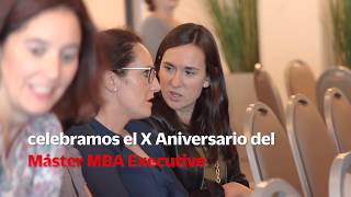 MBA executive 10th anniversary