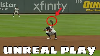 MLB- Incredible Shortstop Play