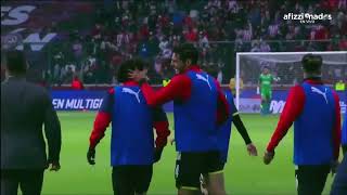 Pelea de chino huerta y pollo Briseño al termino del partido toluca vs chivas ⚽