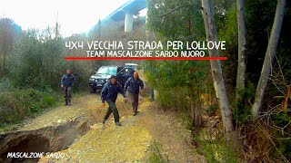 Fuoristrada 4x4 verso lollove Nuoro