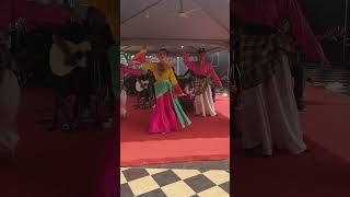 Beautiful traditional Malaysian dance performance