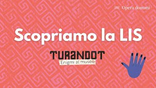 Scopriamo la LIS - Turandot. Enigmi al museo - Opera domani XXVIII