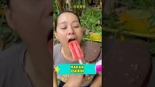 MAKAN ESKRIM #dubbing #shorts #funny