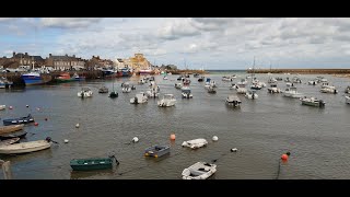 Le port de Barfleur et le phare de Gatteville vus du ciel !