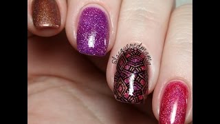 Stamping Decal - UberChic Beauty UberMat & Turtle Tootsie Polishes