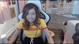 Pokimane Moans on Stream and Bites Her Lip.