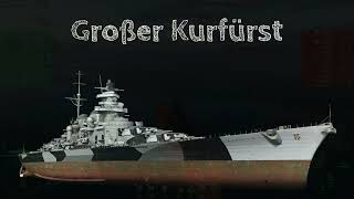 World of Warhsips Replay - German Battleship - Großer Kurfürst - Map Trap