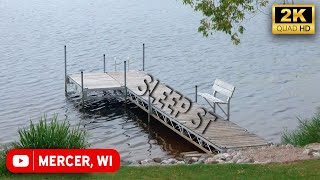 Gentle Lake Pier | 2K Nature ASMR | Water & Wildlife Sounds for Meditation, Relaxation & Sleep