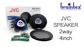 16011 Speaker Mobil 4inch JVC CS-V425 2 Way Coaxial Car Audio Automotive Loudspeker Sound System