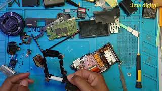 Cleaning Sensor Sony A6000 Jamur dalam dan Dial Mode ngacak.