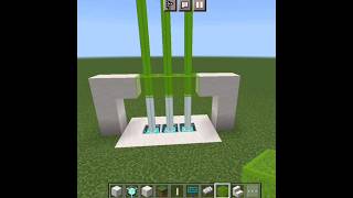 Minecraft laser door hack. #shorts #short #shortvideo