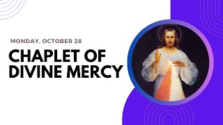 Chaplet of Divine Mercy -- Monday, October 28 ❤️  Follow Along Virtual Rosary