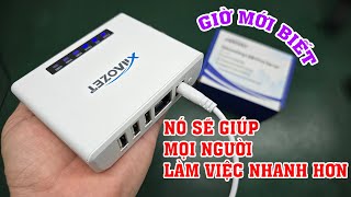 Tôi cực sướng khi tìm được cái này giúp tôi kiếm tiền nhanh hơn. Print Server Xiiaozet LK300EW