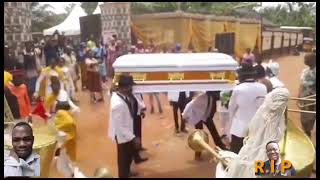 Nollywood Actor Mr Ibu Laid in Estate today