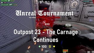 Junkman Battles in Outpost 23 - Unreal Tournament