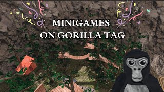 Playing Minigames on Gorilla Tag