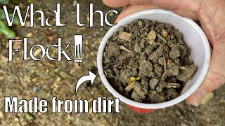 Easy cheap flocking made from dirt