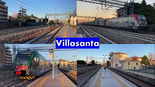 Inizio linea Monza - Lecco [parte 1/2]: stazione di VILLASANTA!